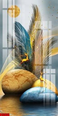 Tải file file tranh in treo tường file decor tổng hợp R10868 (gốc) in tranh tráng gương