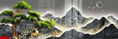 File tranh file tranh in treo tường file decor tổng hợp R10925 (gốc) chủ đề trừu tượng