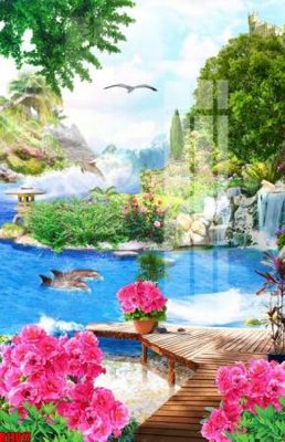 File ảnh file tranh in treo tường file decor tổng hợp R11017 (gốc) in standee