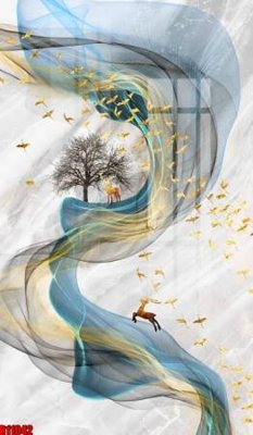 File gốc file tranh in treo tường file decor tổng hợp R11042 (cho in ấn) độc quyền