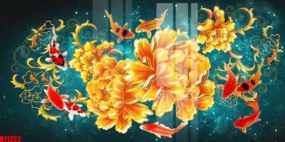 Tải file file tranh in treo tường file decor tổng hợp R11222 (gốc) làm tranh trang trí