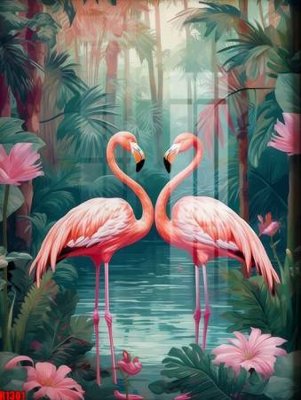 File ảnh file tranh in treo tường file decor tổng hợp R1301 (gốc) dùng in Pano