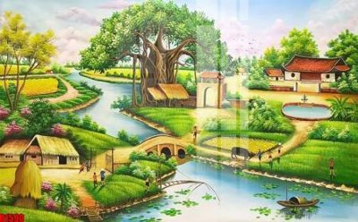 File gốc file tranh in treo tường file decor tổng hợp R1590 (in lụa) chi tiết cao