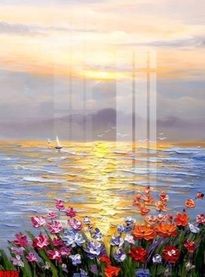 File tranh in trần 3D file tranh in treo tường file decor tổng hợp R1635 (ảnh gốc)