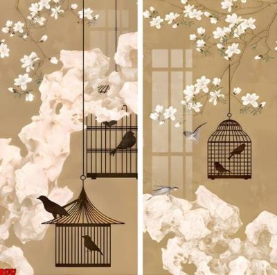 Download file tranh PSD file tranh in treo tường file decor tổng hợp R1747 để chỉnh sửa