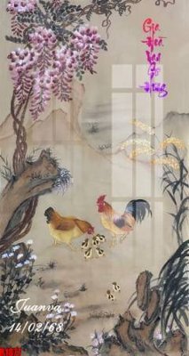 File tranh file tranh in treo tường file decor tổng hợp R1877 (ảnh gốc) in trần nhà