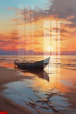 Download file gốc file tranh in treo tường file decor tổng hợp R1932 (in lụa) hoa lá