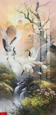 File gốc file tranh in treo tường file decor tổng hợp R2107 (phong cách) châu Âu