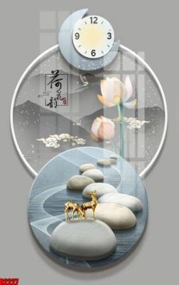 File PSD file tranh in treo tường file decor tổng hợp R2227 (gốc) cho designer