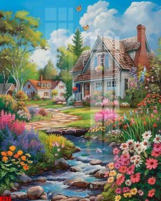 File PSD file tranh in treo tường file decor tổng hợp R233 (nguyên bản) cho thiết kế