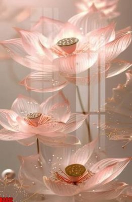 File tranh file tranh in treo tường file decor tổng hợp R2412 (bản gốc) in lụa 5D