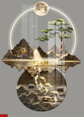 Tải file gốc file tranh in treo tường file decor tổng hợp R2491 (in tráng gương) 3DFile gốc file tranh in treo tường file decor tổng hợp R2491 (sẵn sàng in) chất lượng cao