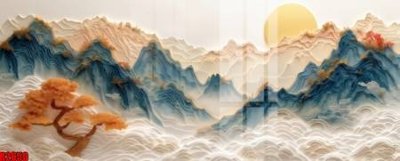 File gốc file tranh in treo tường file decor tổng hợp R2650 (PSD/TIFF) độ phân giải cao