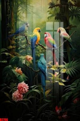 File gốc in mica file tranh in treo tường file decor tổng hợp R2796 chất lượng