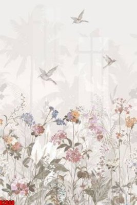 Download file gốc file tranh in treo tường file decor tổng hợp R2868 (in lụa) nghệ thuật