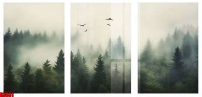 File in trần file tranh in treo tường file decor tổng hợp R3031 (file gốc) xuyên sáng