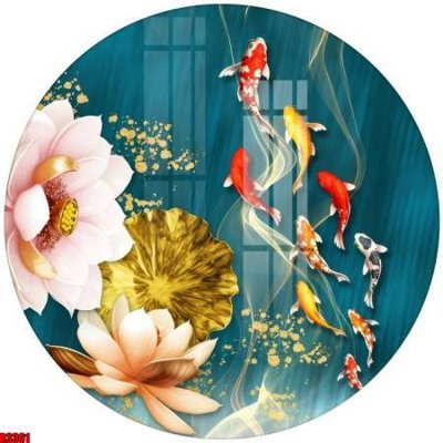 Ảnh gốc file tranh in treo tường file decor tổng hợp R3361 (độ nét cao) in tráng gương