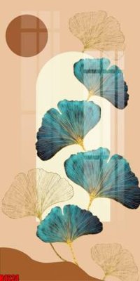 File gốc file tranh in treo tường file decor tổng hợp R4224 (in lụa) hoa văn cổ điển