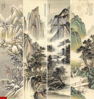 Tải file gốc in lụa file tranh in treo tường file decor tổng hợp R4285 siêu nét