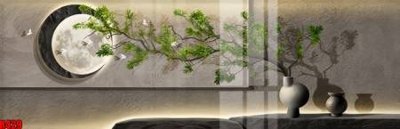 File tranh gốc in trần nhà file tranh in treo tường file decor tổng hợp R429 3D