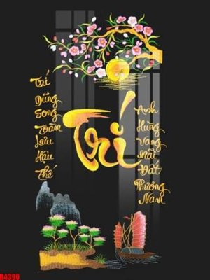 File tranh file tranh in treo tường file decor tổng hợp R4390 (gốc) chủ đề trừu tượng