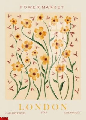 File gốc in ấn file tranh in treo tường file decor tổng hợp R4634 chuẩn màu CMYK