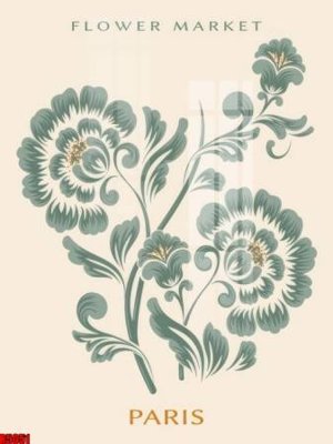 Tải file gốc in lụa file tranh in treo tường file decor tổng hợp R5051 siêu nét