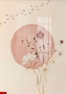 File gốc file tranh in treo tường file decor tổng hợp R5348 (phong cách) tối giản