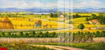 File tranh file tranh in treo tường file decor tổng hợp R5678 (bản gốc) in lụa 3D