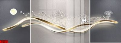 File gốc file tranh in treo tường file decor tổng hợp R5796 (chuẩn CMYK) cho nhà in