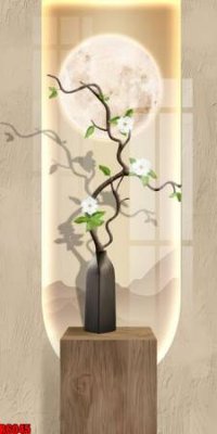 Tải file file tranh in treo tường file decor tổng hợp R6045 (PSD) cho in tranh 3D