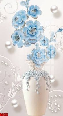 File gốc file tranh in treo tường file decor tổng hợp R6135 (in lụa) họa tiết 3D