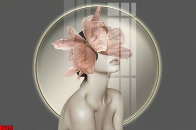 Tải file PSD file tranh in treo tường file decor tổng hợp R6416 (nguyên layer) để in