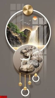 File tranh PSD file tranh in treo tường file decor tổng hợp R6566 chất lượng cao