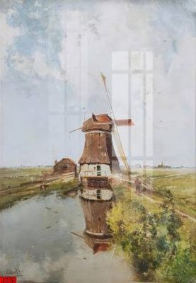 File in trần file tranh in treo tường file decor tổng hợp R669 (bản gốc) hoa văn