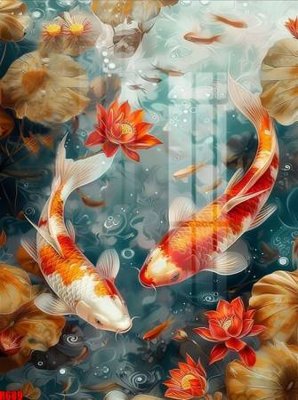 File gốc file tranh in treo tường file decor tổng hợp R689 (cho in ấn) độc quyền