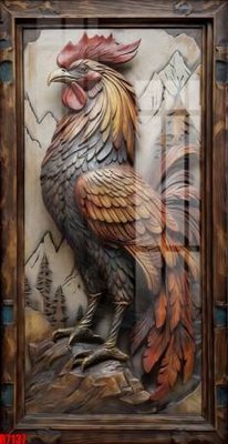 File tranh file tranh in treo tường file decor tổng hợp R7137 (bản gốc) in canvas