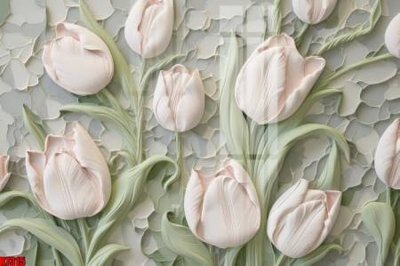 File gốc file tranh in treo tường file decor tổng hợp R7315 (in lụa) hoa văn cổ điển