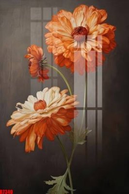 File PSD file tranh in treo tường file decor tổng hợp R7340 (gốc) tách lớp chi tiết