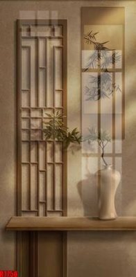 File gốc file tranh in treo tường file decor tổng hợp R7758 (in mica) làm bảng hiệu