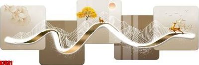 File gốc file tranh in treo tường file decor tổng hợp R7831 (phiên bản chuẩn) để in ấn