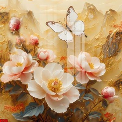 File tranh in trần 3D file tranh in treo tường file decor tổng hợp R7916 (ảnh gốc)