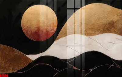 Tải file file tranh in treo tường file decor tổng hợp R7946 (PSD) cho in tranh kính