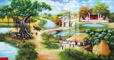 Download file gốc file tranh in treo tường file decor tổng hợp R8098 (in mica) logo