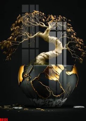 Tải file gốc file tranh in treo tường file decor tổng hợp R8124 (bản PSD) gốc