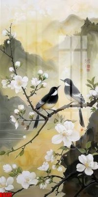 File gốc file tranh in treo tường file decor tổng hợp R8147 (AI/EPS) cho in ấn