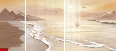 File gốc file tranh in treo tường file decor tổng hợp R8229 (in ấn) màu sắc trung thực