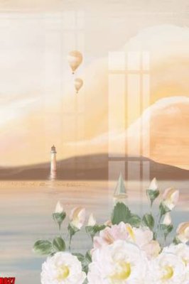 File gốc file tranh in treo tường file decor tổng hợp R827 (in mica) trang trí