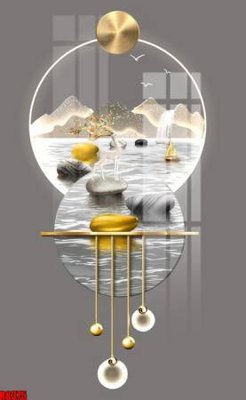 Tải file gốc file tranh in treo tường file decor tổng hợp R8375 (in không vỡ ảnh)