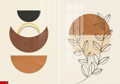 Tải file file tranh in treo tường file decor tổng hợp R8522 (PSD) cho in ấn quảng cáo